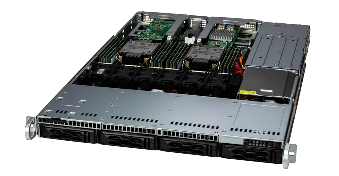Суперсервер (промышленный компьютер) Supermicro SYS-611C-TN4R 1255